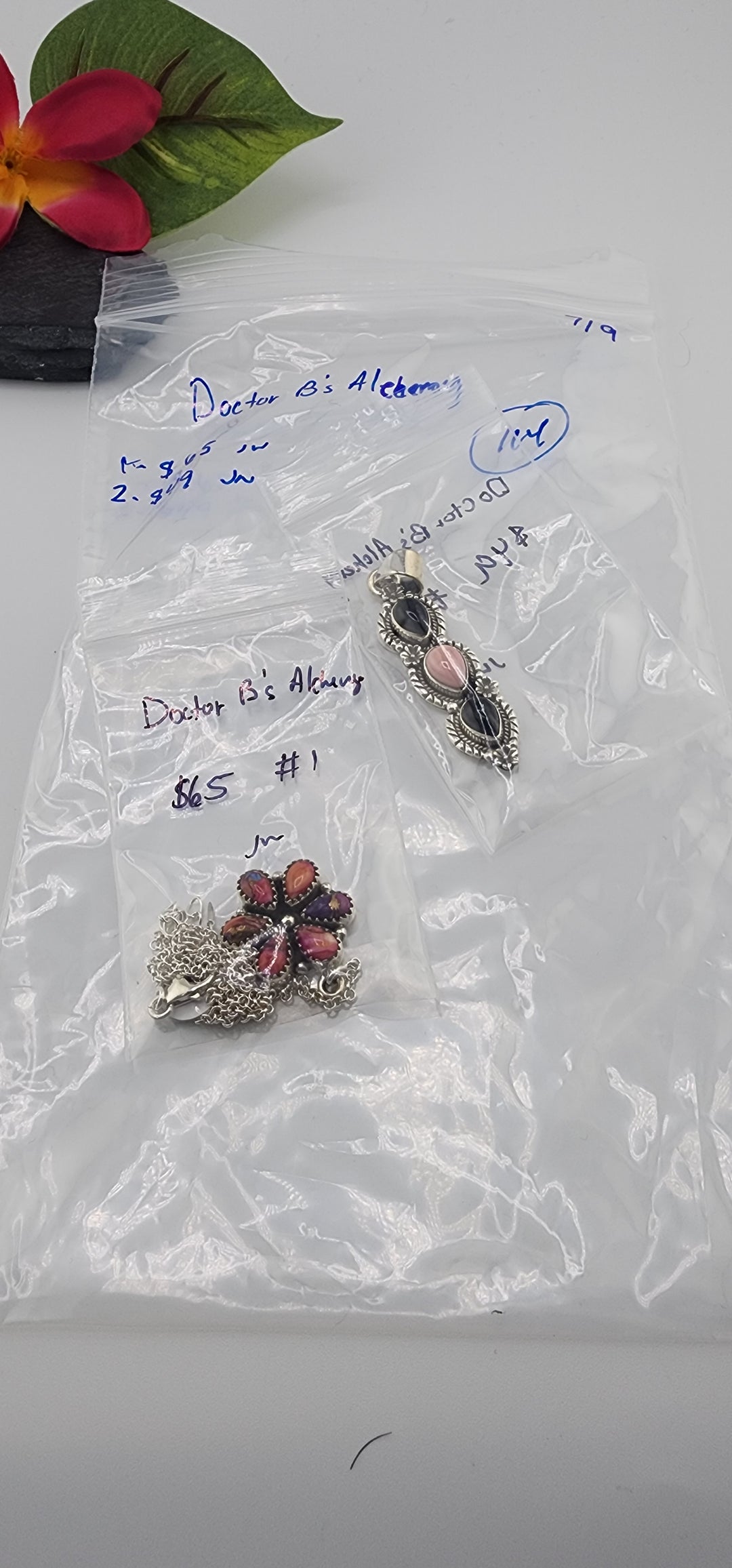 AM SHOW 48HR - RESERVED FOR:  Doctor B's Alchemy- 7/9/2025 FL tiktok Live Show - 2 Sterling Silver Items