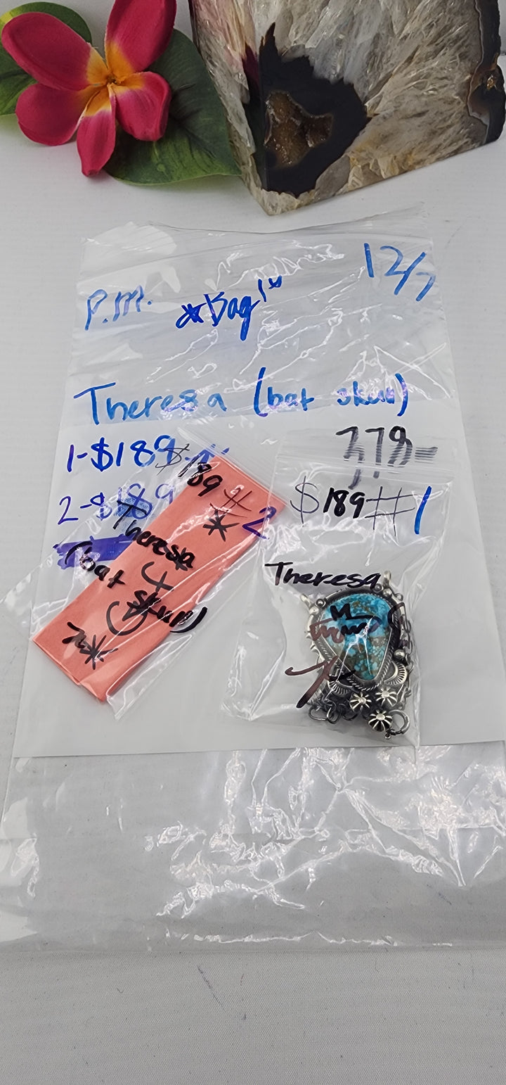 PM SHOW 48HR - RESERVED FOR: Theresa 🦇💀 *BAG 1* - 12/7/2025 tiktok Live Show - 2 Sterling Silver Items
