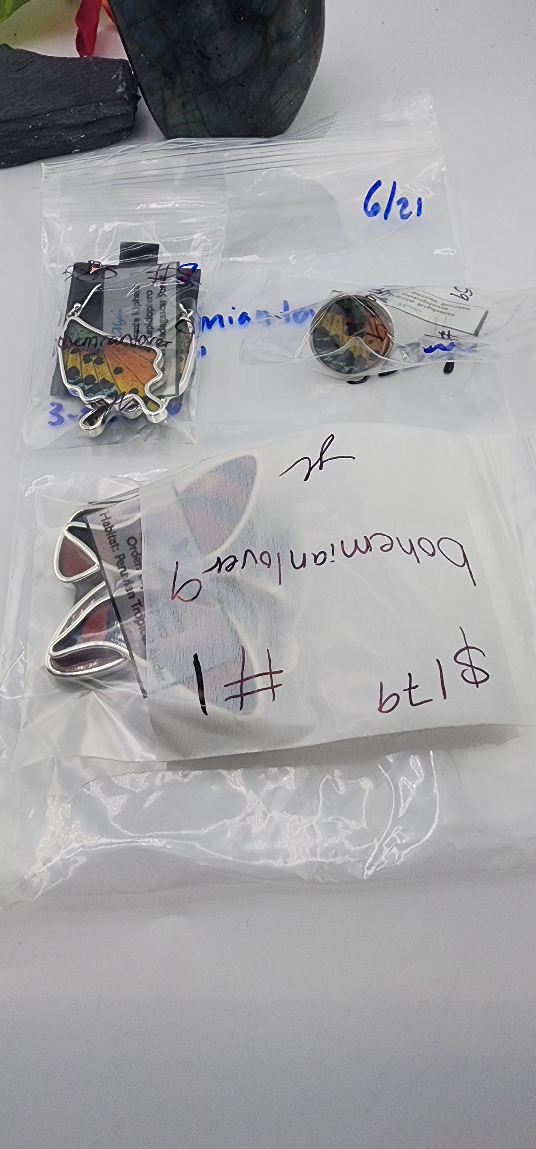 48HR - RESERVED FOR:  bohemianlover9- 6/21/2025 FL tiktok Live Show - 3 Sterling Silver Items