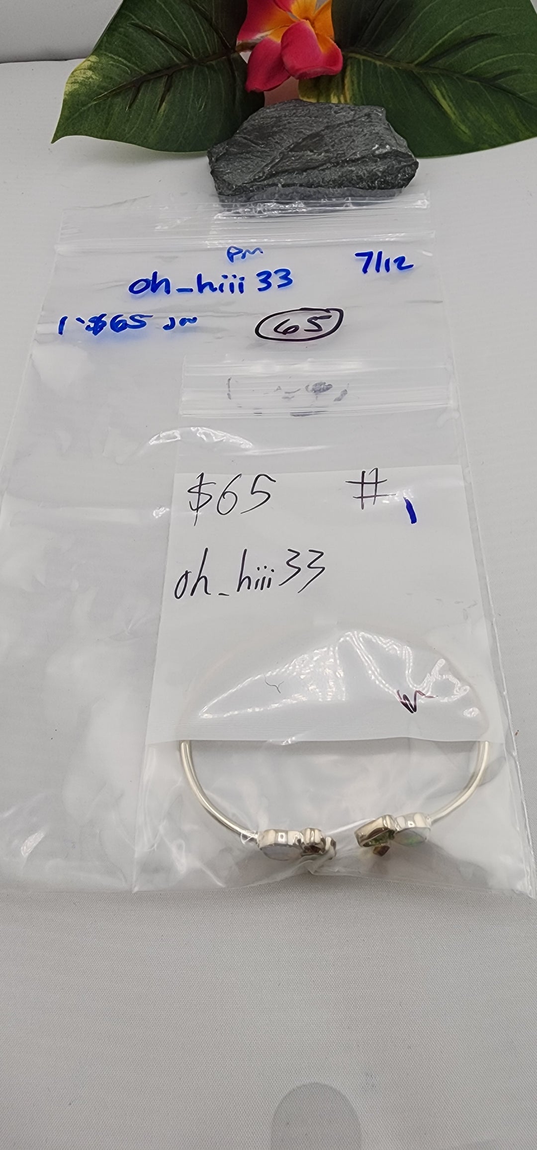 PM SHOW 48HR - RESERVED FOR: oh_hiii33 - 7/12/2025 FL tiktok Live Show - 1 Sterling Silver Items