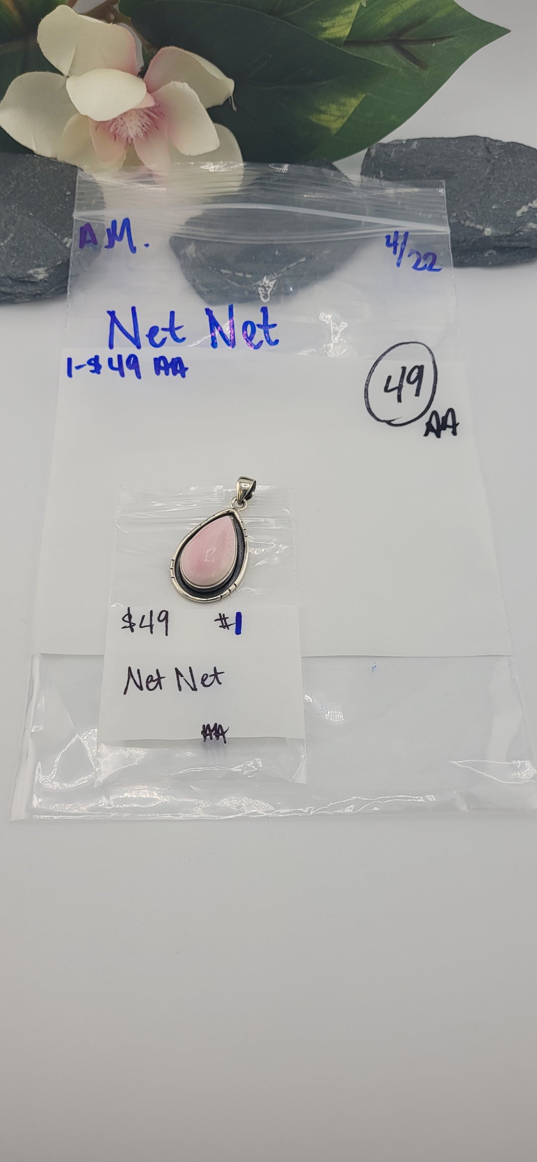 RESERVED FOR: Net Net - 4/22/2025 tiktok A.M Live Show - 1 Sterling Silver Items