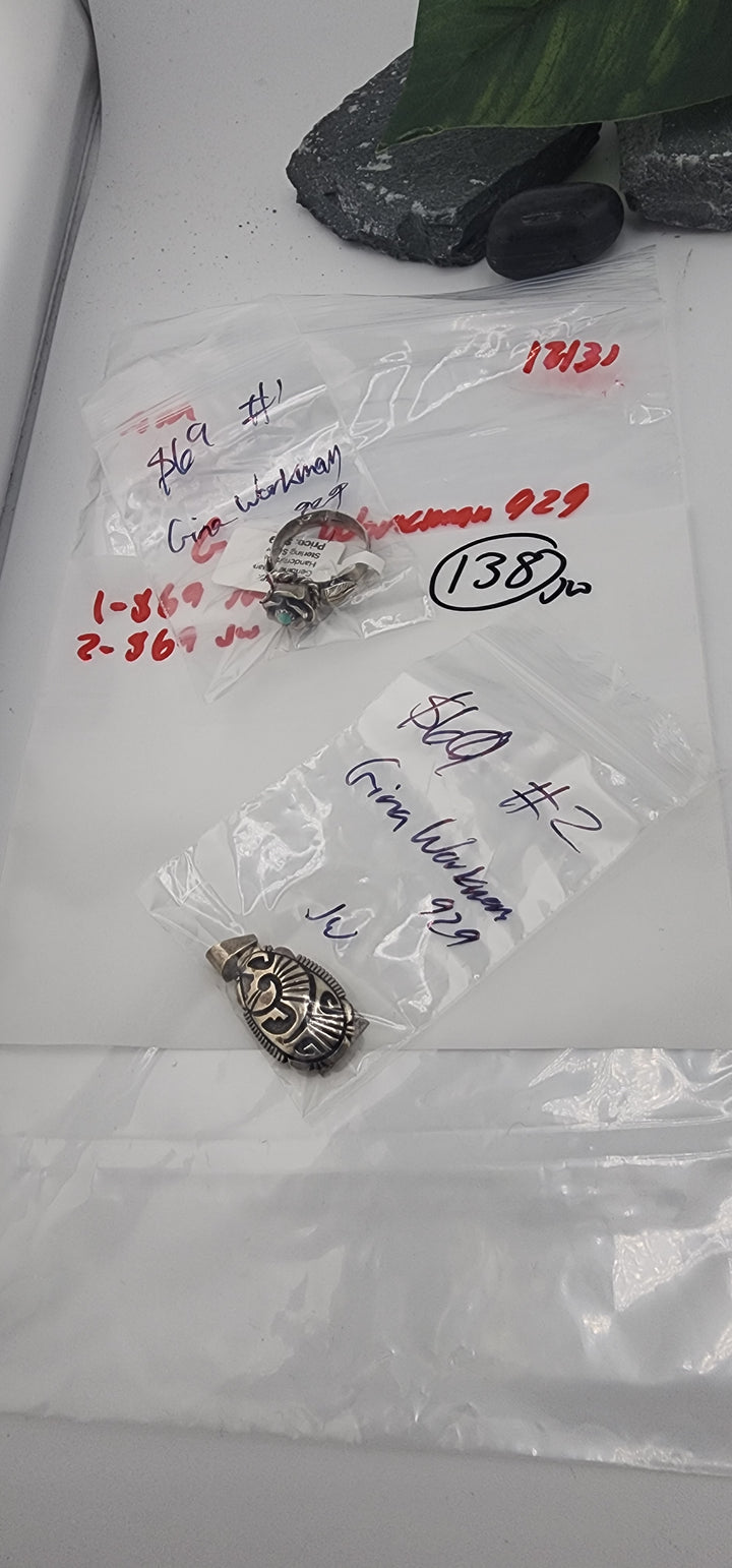 AM SHOW 48HR RESERVED FOR:  Gina Workman929- 12/31/2025 FL tiktok Live Show -2 Sterling Silver Items