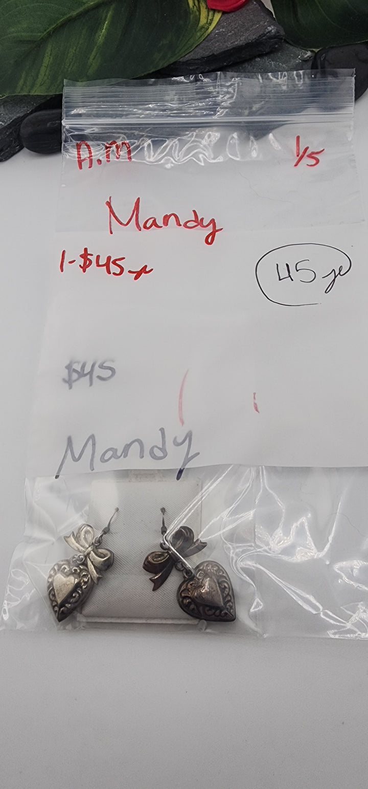 AM SHOW 48HR RESERVED FOR: Mandy - 1/5/2026 FL tiktok Live Show - 1 Sterling Silver Items