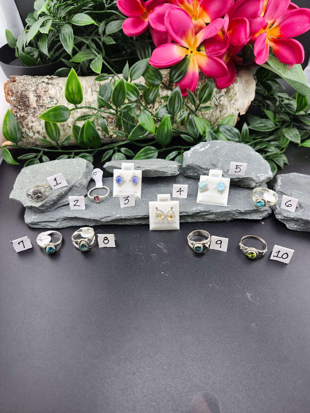 RESERVED FOR:  Mazy J -11/01/2024 - 10 Sterling Silver Items