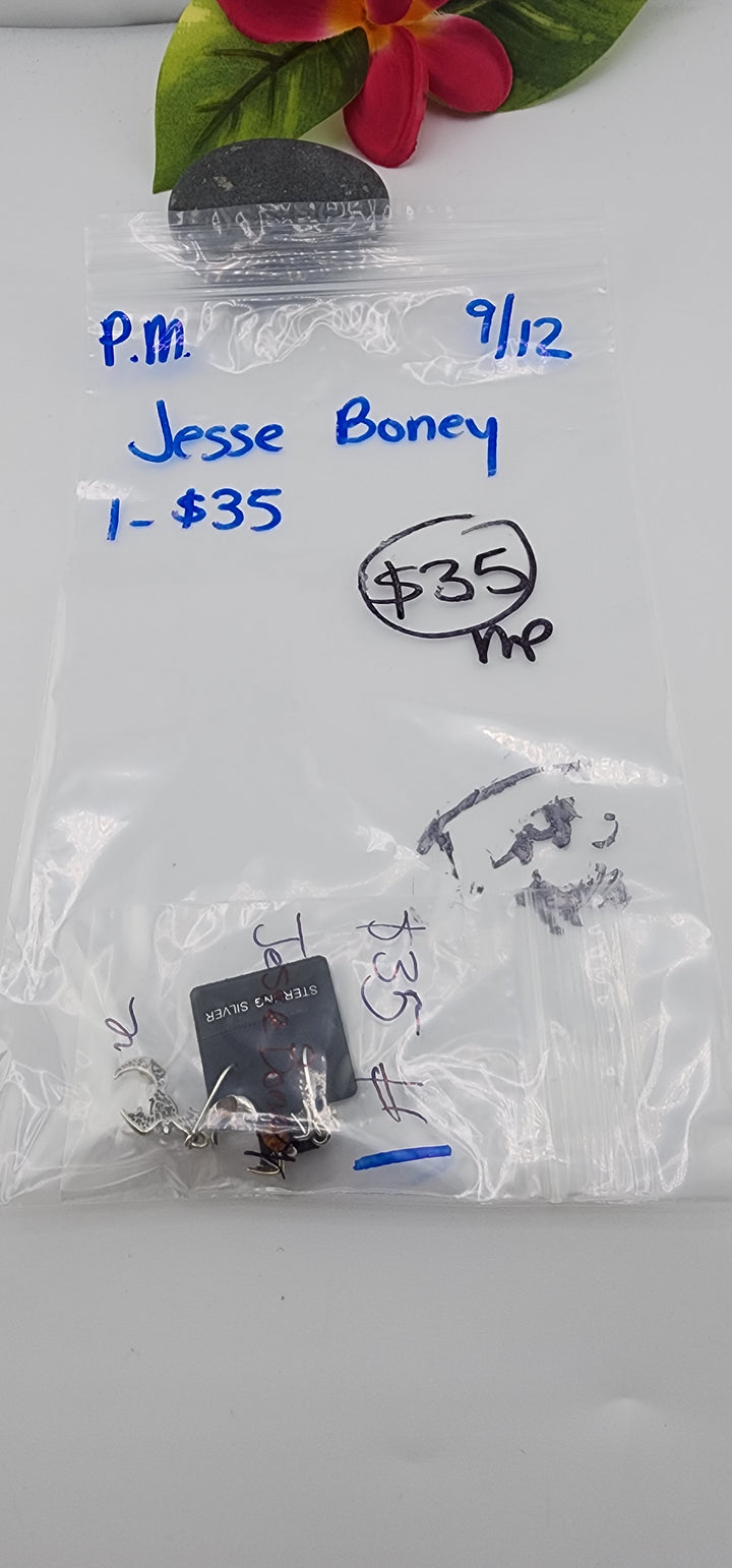 PM SHOW 48HR - RESERVED FOR: Jesse Boney - 9/12/2025 FL tiktok Live Show - 1 Sterling Silver Items