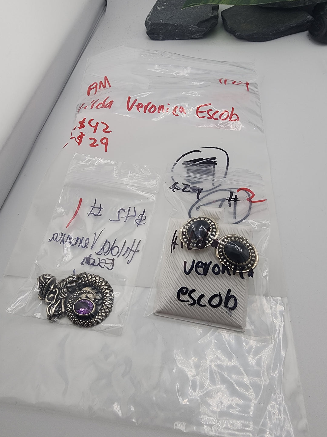 Hilda Veronica Escob - 4/24/26 - 2 925 Sterling Silver Items
