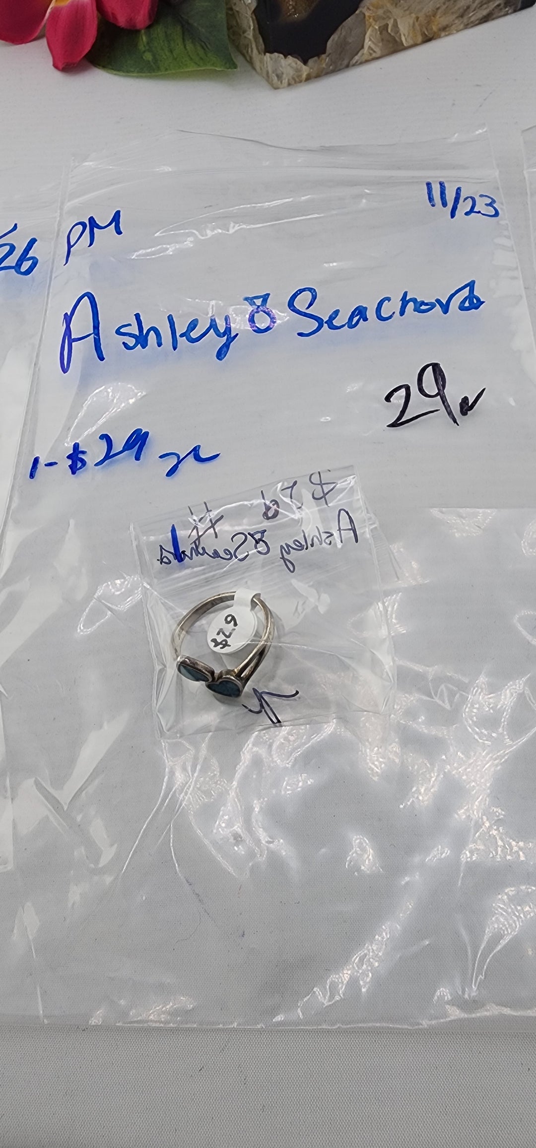 PM SHOW 48HR - RESERVED FOR: Ashley Seachord - 11/23/2025 tiktok Live Show - 1 Sterling Silver Items