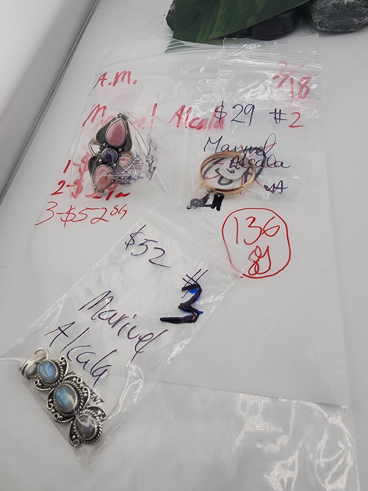 Marivel Alcala - 2/18/26 - 3 925 Sterling Silver Items