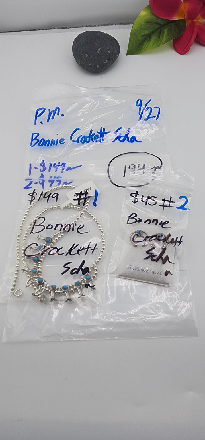PM SHOW 48HR - RESERVED FOR: Bonnie Crockett Scha - 9/27/2025 FL tiktok Live Show - 2 Sterling Silver Items
