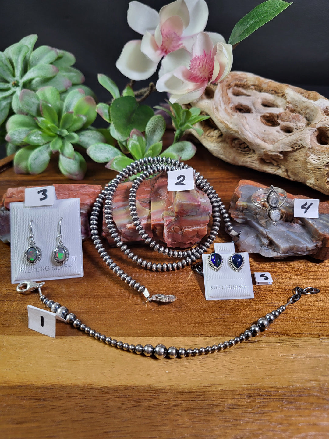 RESERVED FOR: Jessie M 7/21/24- 5 Sterling Silver Items
