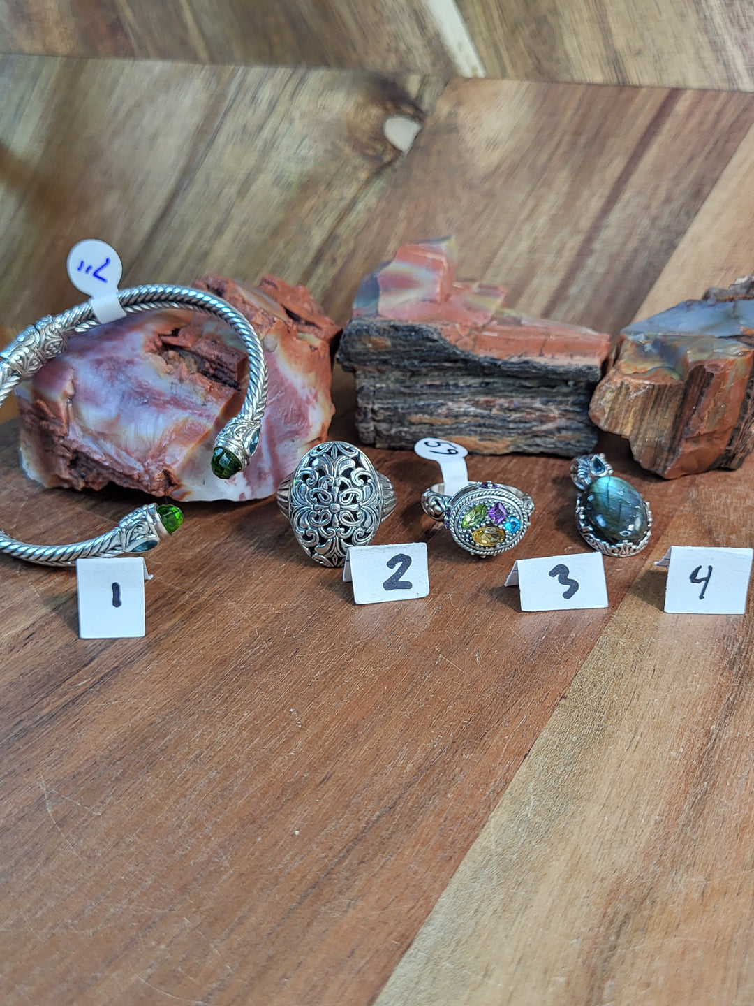 RESERVED FOR: Deanne- 7/19/24-4 Sterling Silver Items
