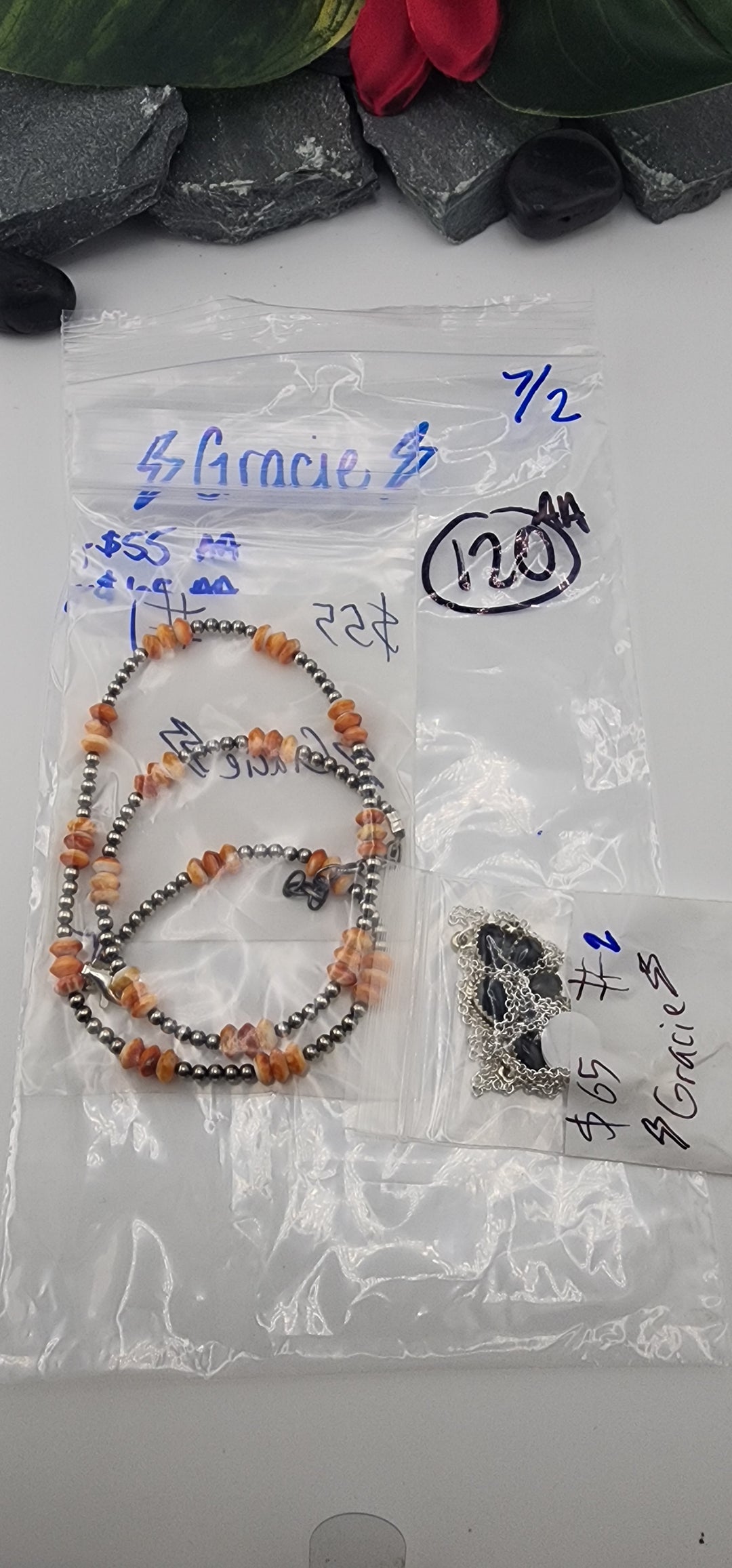 48HR - RESERVED FOR: ⚡Gracie⚡ - 7/2/2025 FL tiktok Live Show - 2 Sterling Silver Items