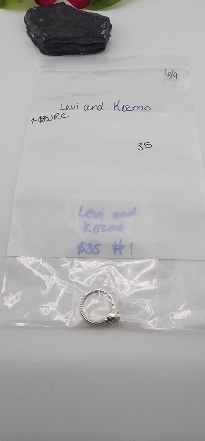 RESERVED FOR:  Levi and Kozmo- 6/9/2025 tiktok Live Show - 1 Sterling Silver Items
