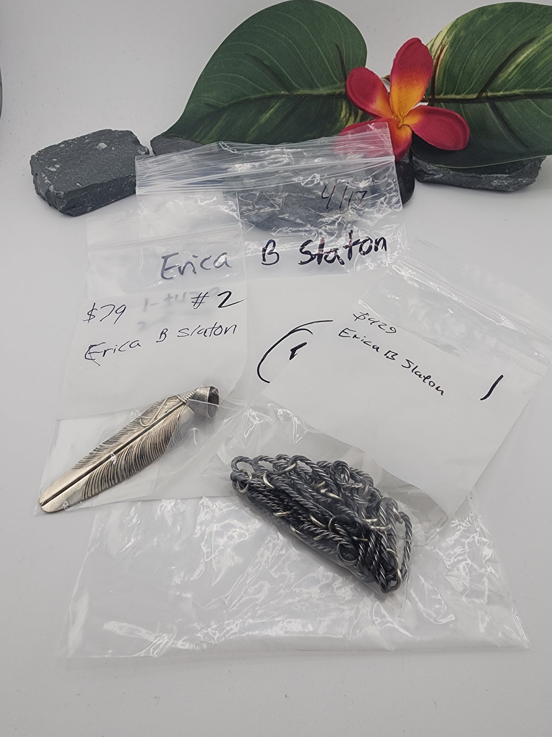 Erica B Staton (NM)- 4/17/26 PM - 2 925 Sterling Silver Items