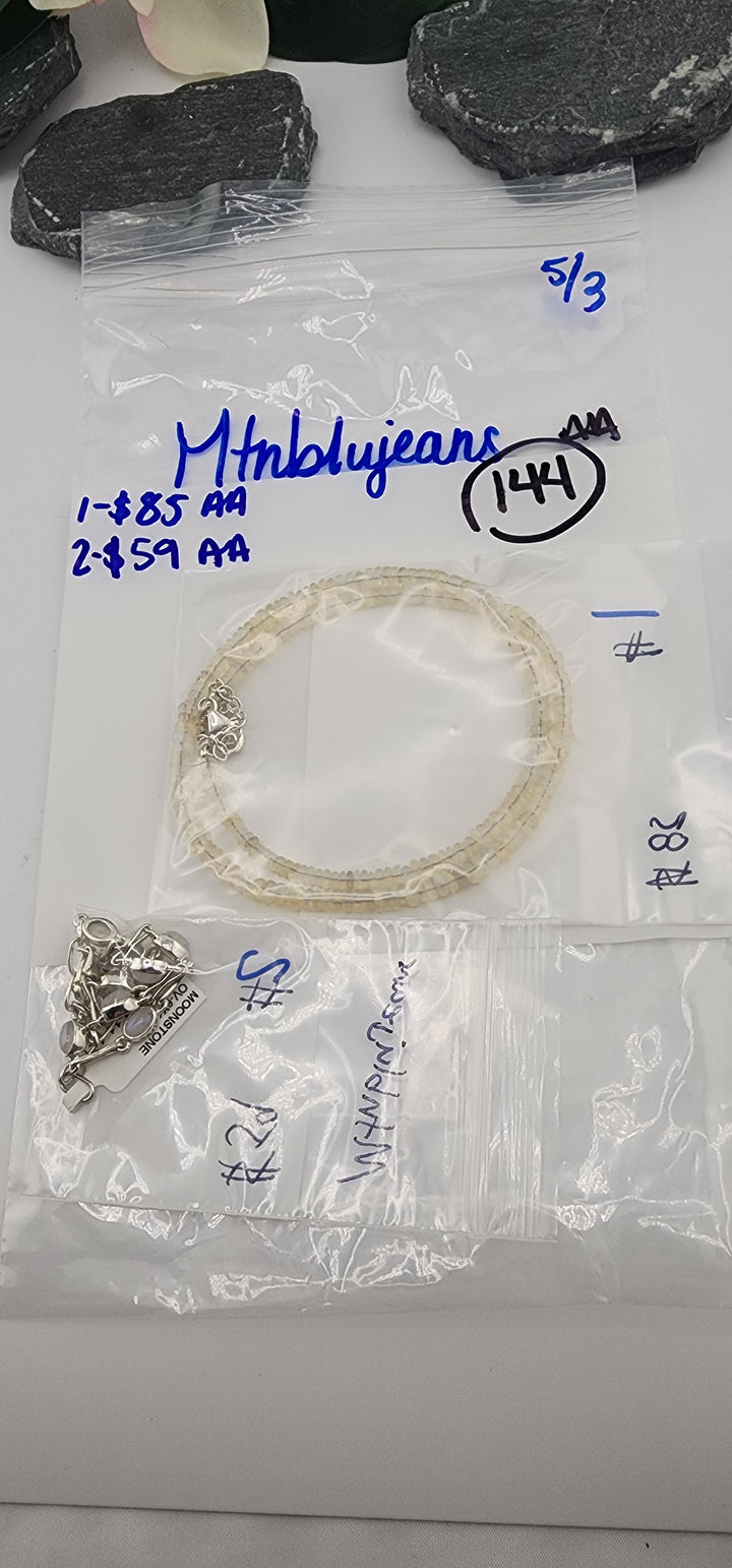 RESERVED FOR: Mtnblujeans - 5/3/2025 tiktok Live Show -2  Sterling Silver Items