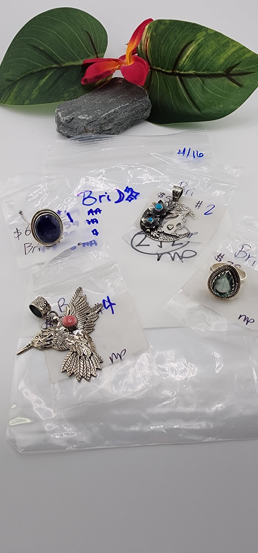 RESERVED FOR: Bri🌙✨️ - 4/16/2025 tiktok Live Show - 4 Sterling Silver Items