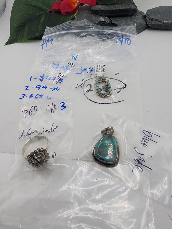 blue jade - 3/10/26 - 3 925 Sterling Silver Items