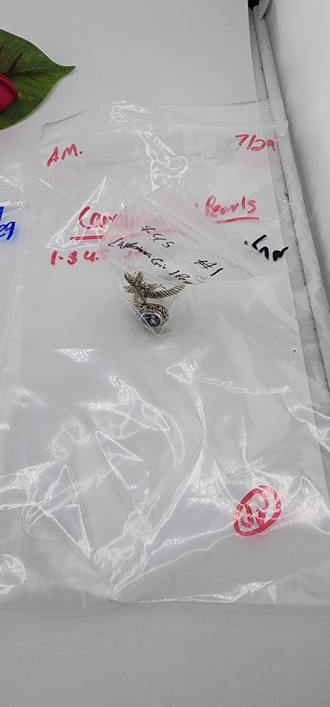 AM SHOW 48HR - RESERVED FOR:  CarolinaGirlPearls- 7/29/2025 FL tiktok Live Show - 1 Sterling Silver Items