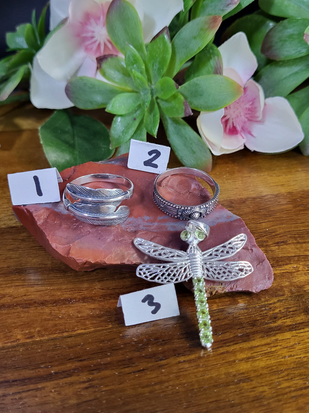 RESERVED FOR: Mary GayCornell 7/13/24- 4 Sterling Silver Items