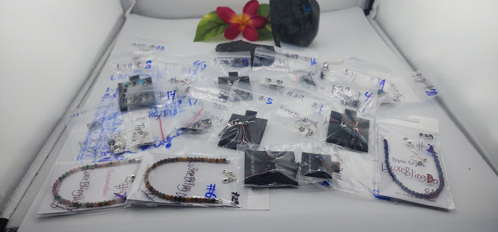 48HR - RESERVED FOR: LuxeBlingDoll *3 BAGS* - 6/13/2025 FL tiktok Live Show - 42 Sterling Silver Items