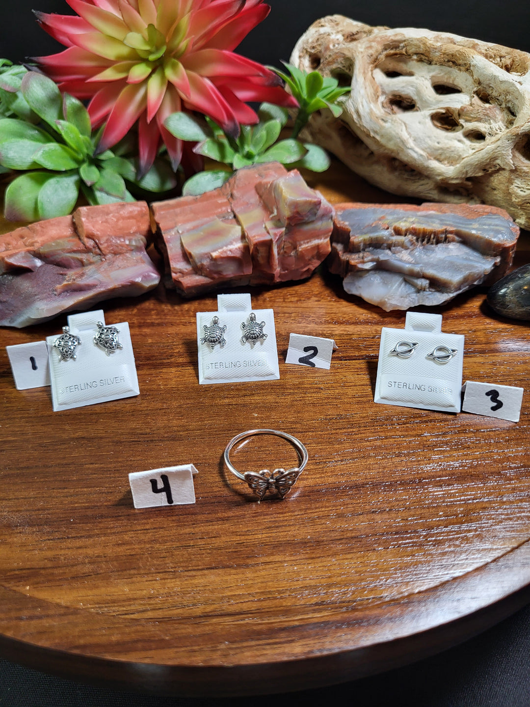 RESERVED FOR: Ever 7/25/24- 4 Sterling Silver Items