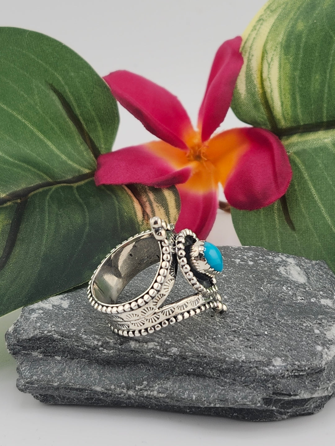 Marquee Turquoise Ring Size 10