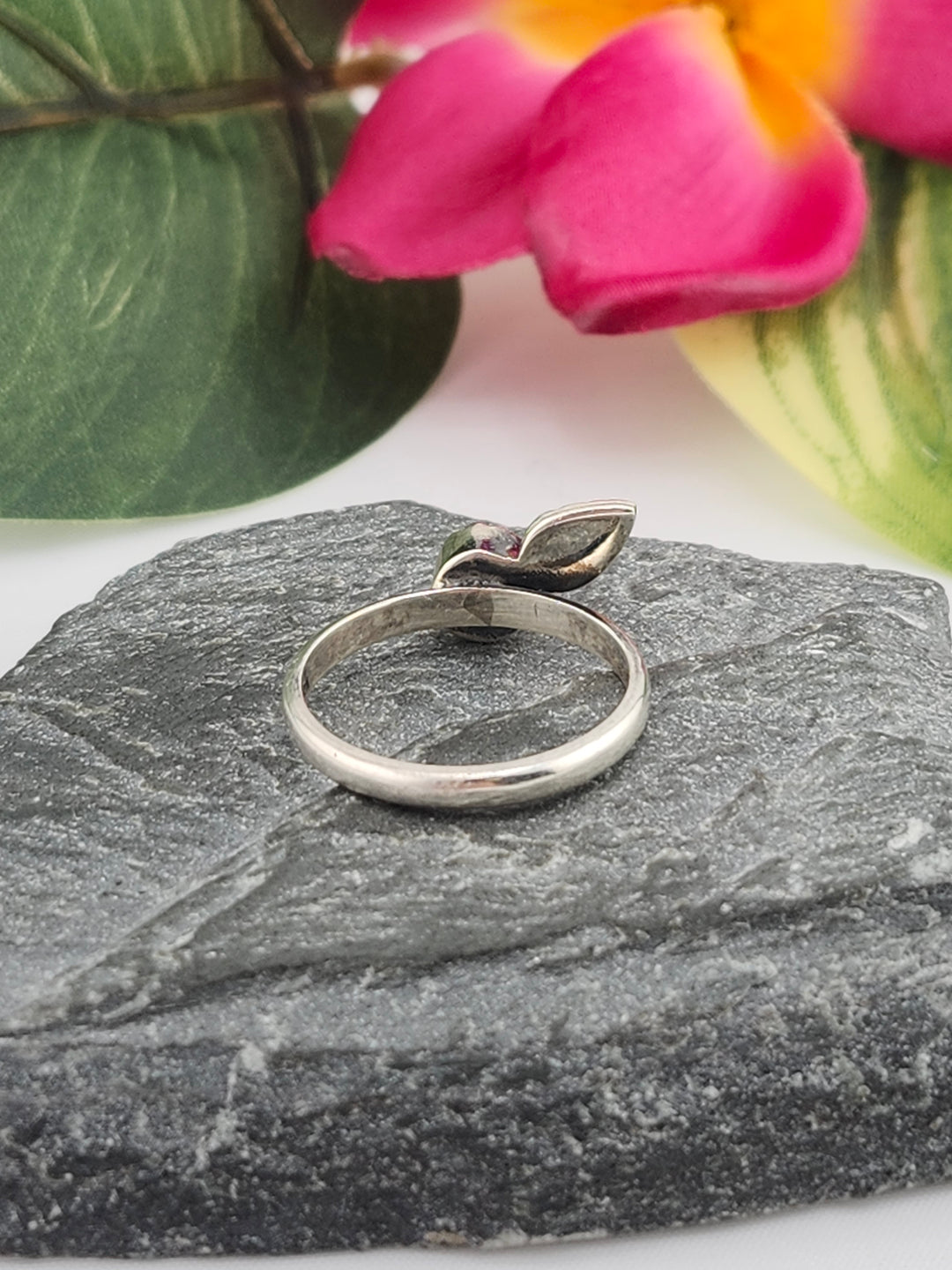 Kingman Turquoise and 925 Sterling Silver Ring - Size 7.25