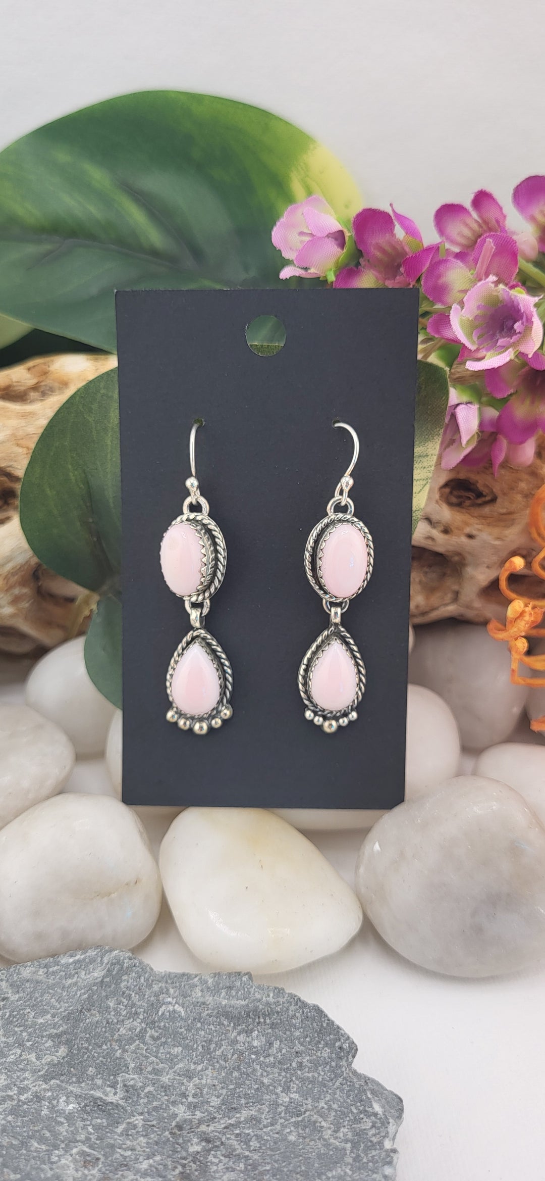 Queen conch Southwest dangle hook Earrings