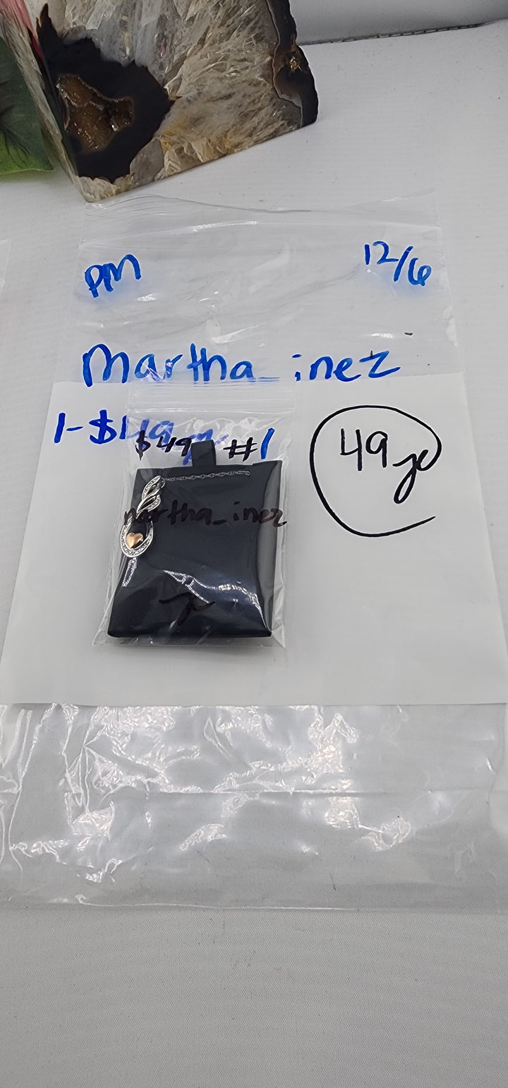 PM SHOW 48HR - RESERVED FOR: martha_inez - 12/6/2025 tiktok Live Show - 1 Sterling Silver Items