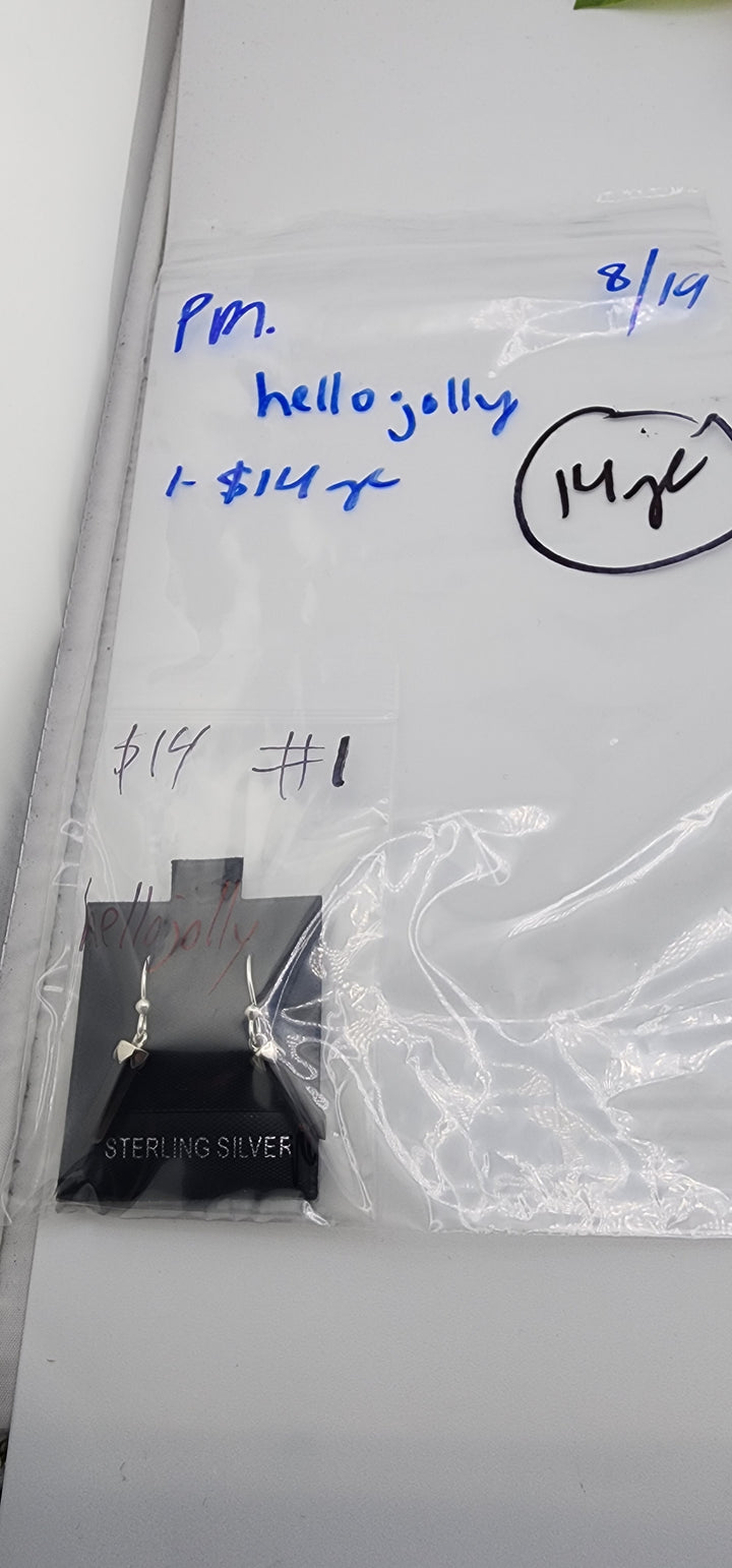 PM SHOW 48HR - RESERVED FOR: hellojolly - 8/19/2025 FL tiktok Live Show - 1 Sterling Silver Items