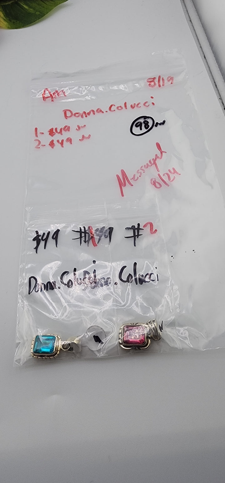 AM SHOW 48HR - RESERVED FOR:  Donna.Colucci- 8/19/2025 FL tiktok Live Show -2  Sterling Silver Items