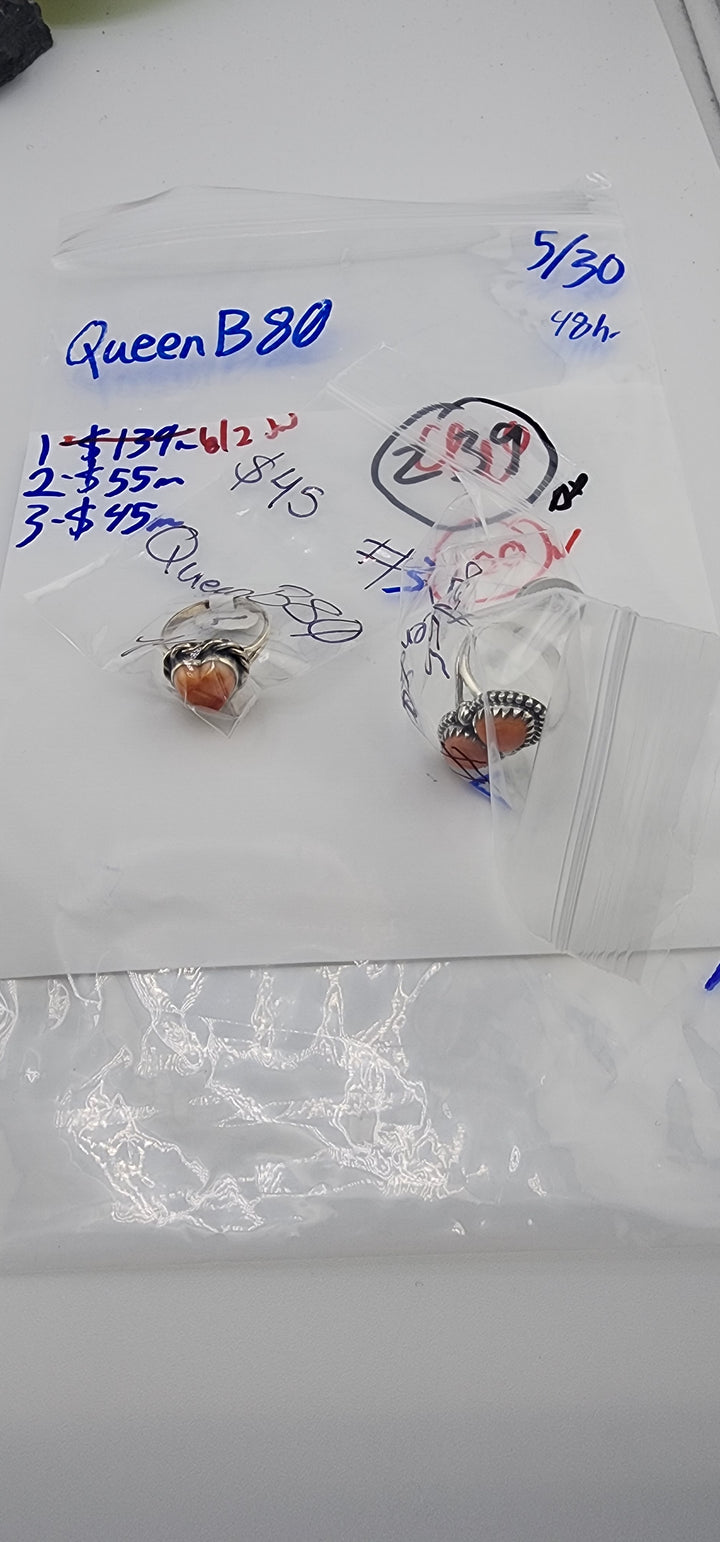 RESERVED FOR: QueenB80 - 5/30/2025 tiktok Live Show - 2 Sterling Silver Items