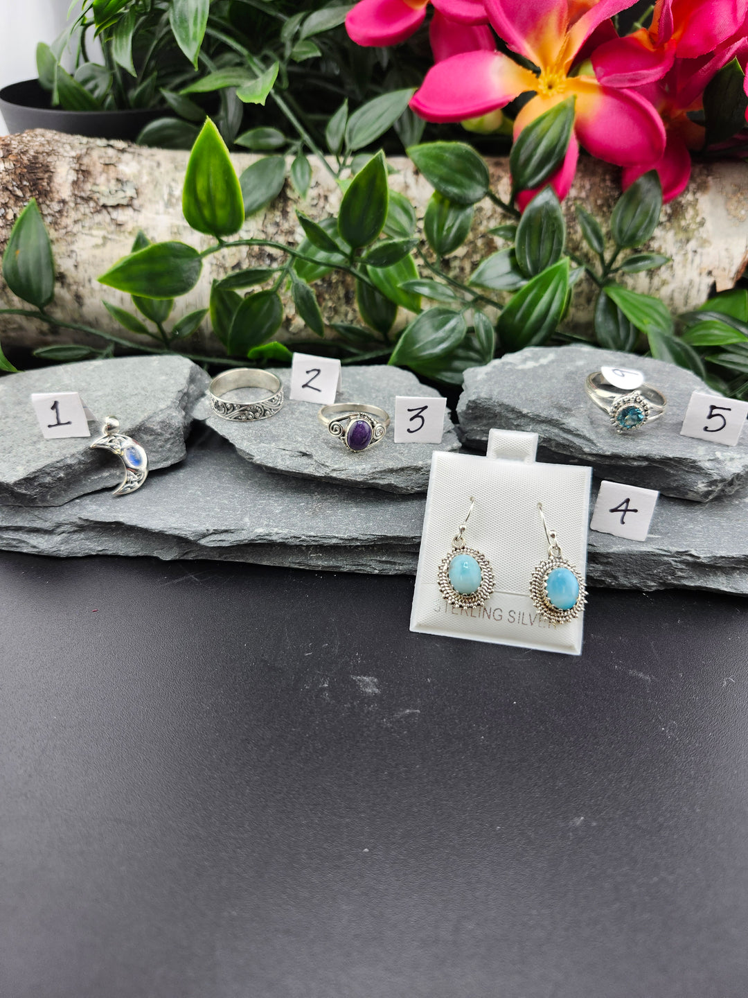 RESERVED FOR:  Lee_K -11/01/2024 - 5 Sterling Silver Items