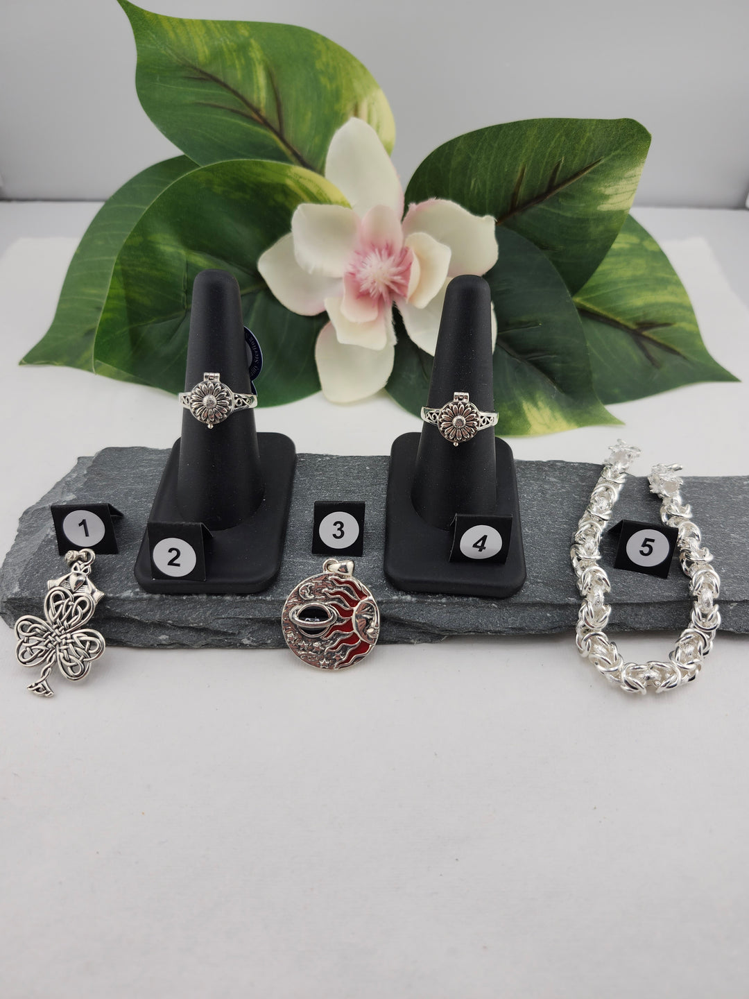 RESERVED FOR:  nmchica -12/20/2024 - 5 Sterling Silver Items