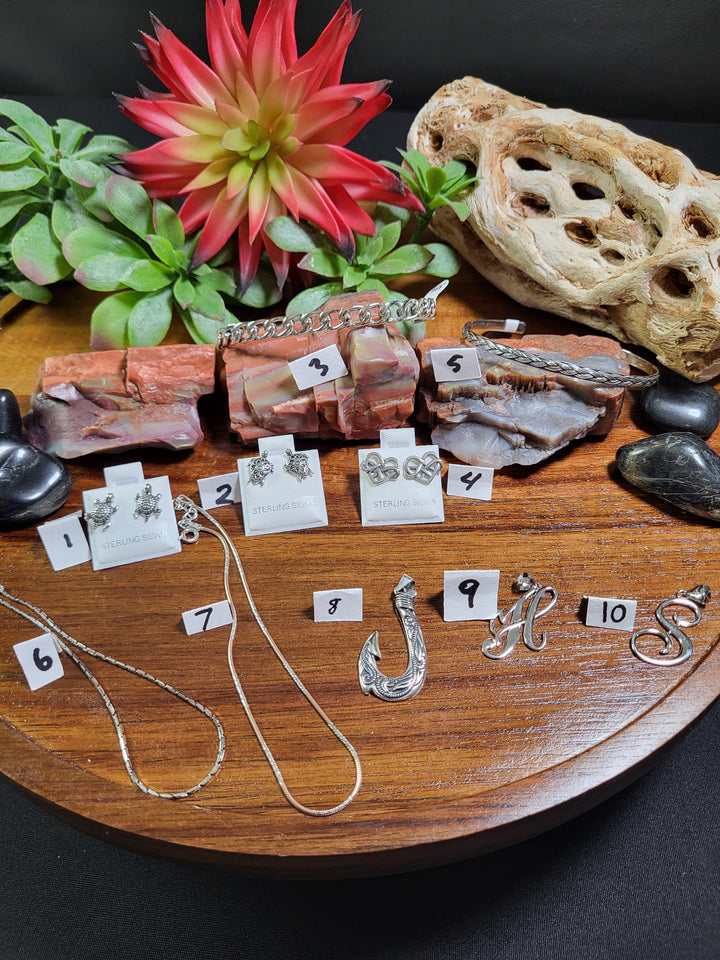 RESERVED FOR: Carrie Michelle 7/25/24- 16 Sterling Silver Items