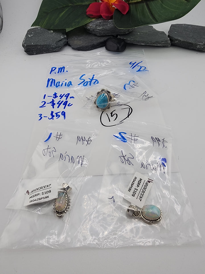 Maria Soto - 4/22/26 PM - 3 925 Sterling Silver Items
