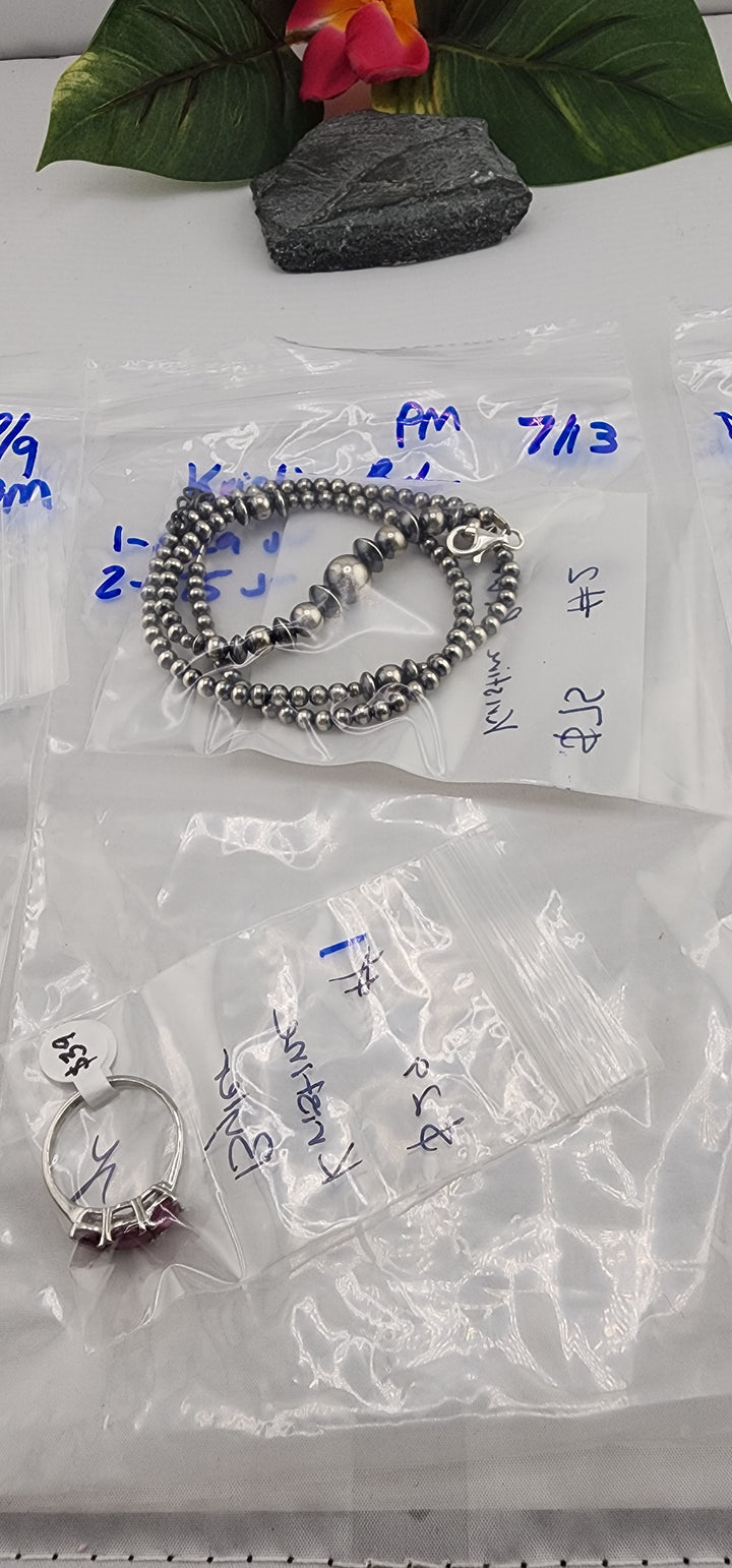 PM SHOW 48HR - RESERVED FOR:  Kristine Byler- 7/13/2025 FL tiktok Live Show -2  Sterling Silver Items