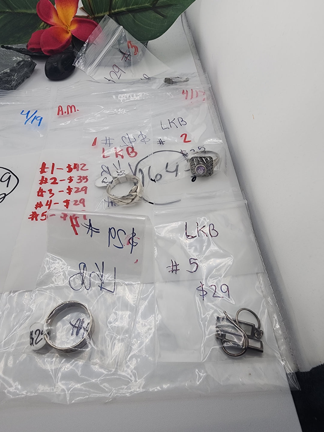 LKB - 4/17/26 - 5 925 Sterling Silver Items