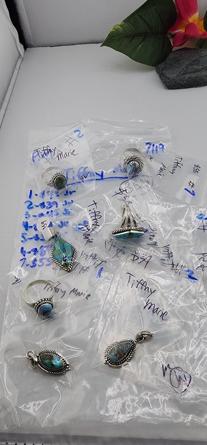 PM SHOW 48HR - RESERVED FOR:  Tiffany Marie- 7/17/2025 FL tiktok Live Show -  7 Sterling Silver Items
