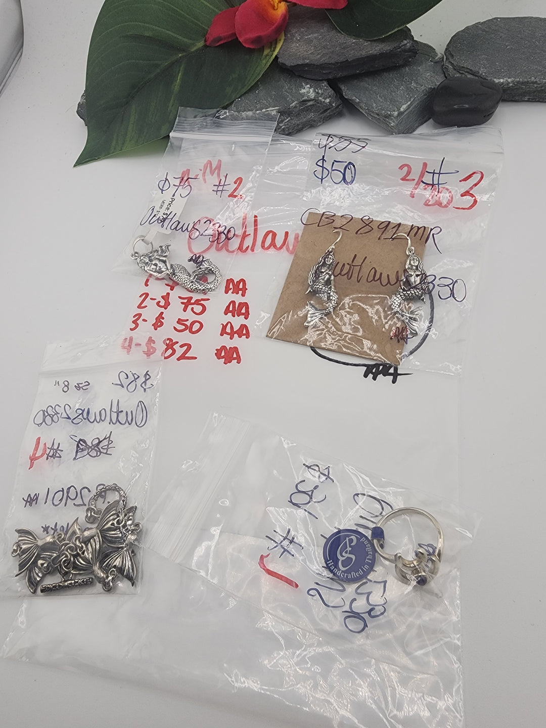 Outlaws2330 - 2/20/26 - 4 925 Sterling Silver Items