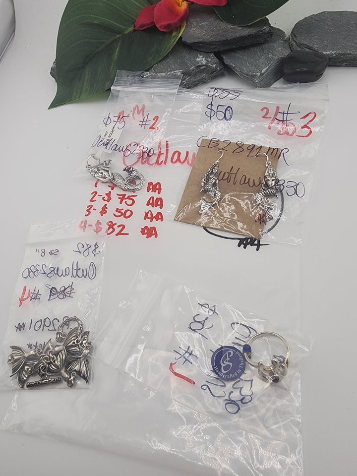 Outlaws2330 - 2/20/26 - 4 925 Sterling Silver Items