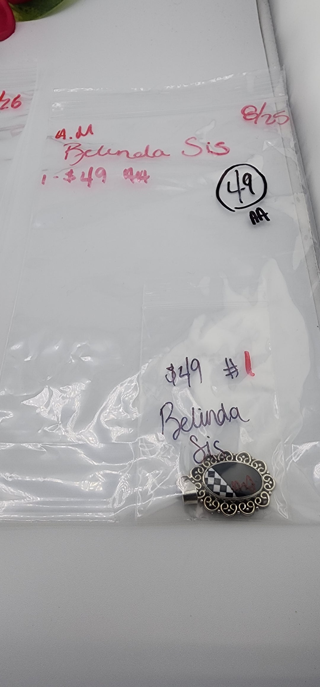 AM SHOW 48HR - RESERVED FOR: Belinda Sis - 8/25/2025 FL tiktok Live Show - 1 Sterling Silver Items
