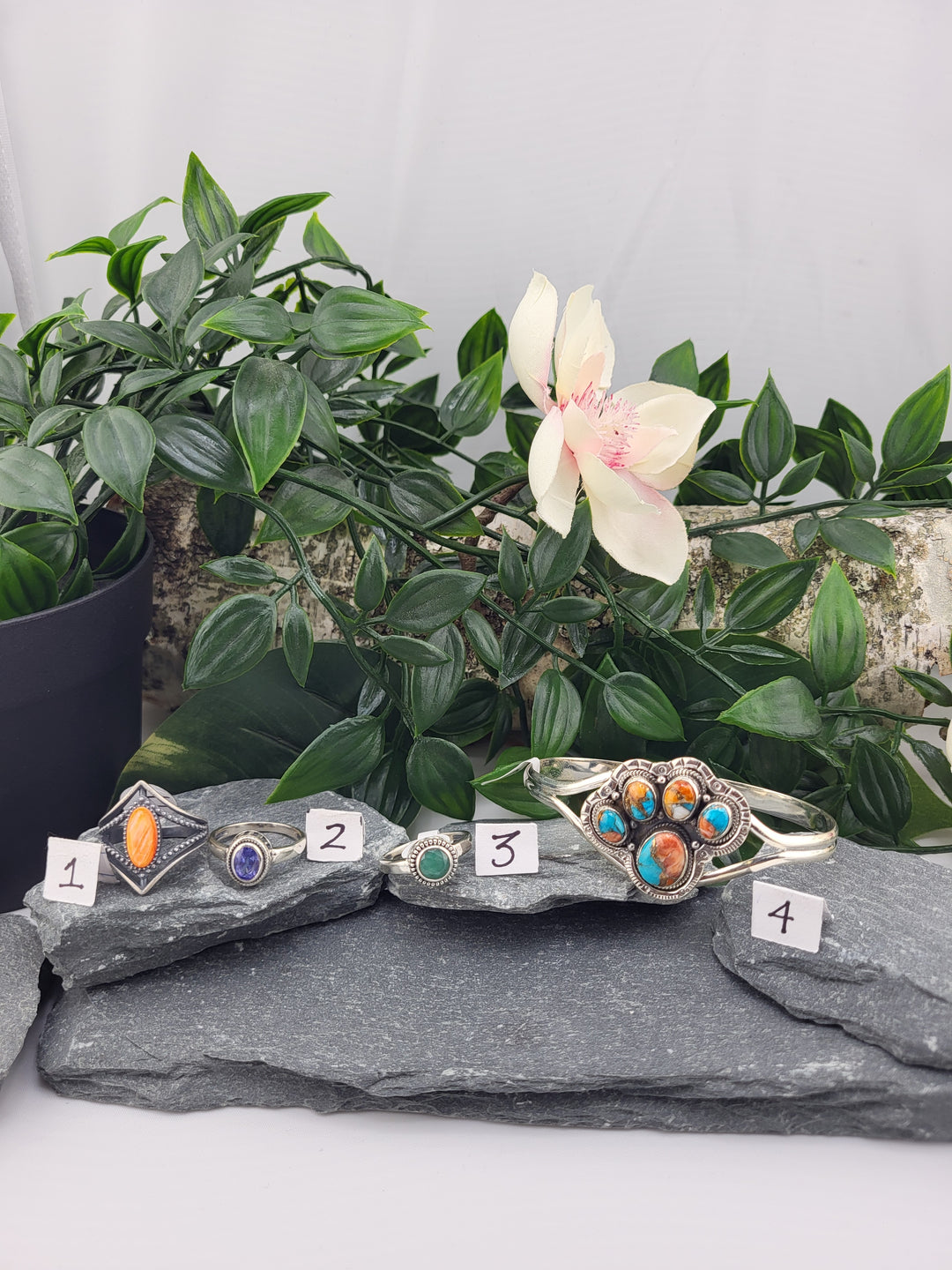 RESERVED FOR:   Alicia PR-11/11/2024 -4 Sterling Silver Items