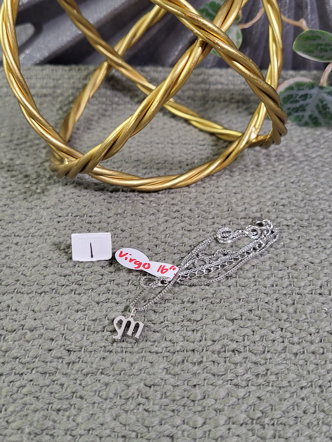 RESERVED FOR: Kia 8/30/24 - 1 Sterling Silver Items
