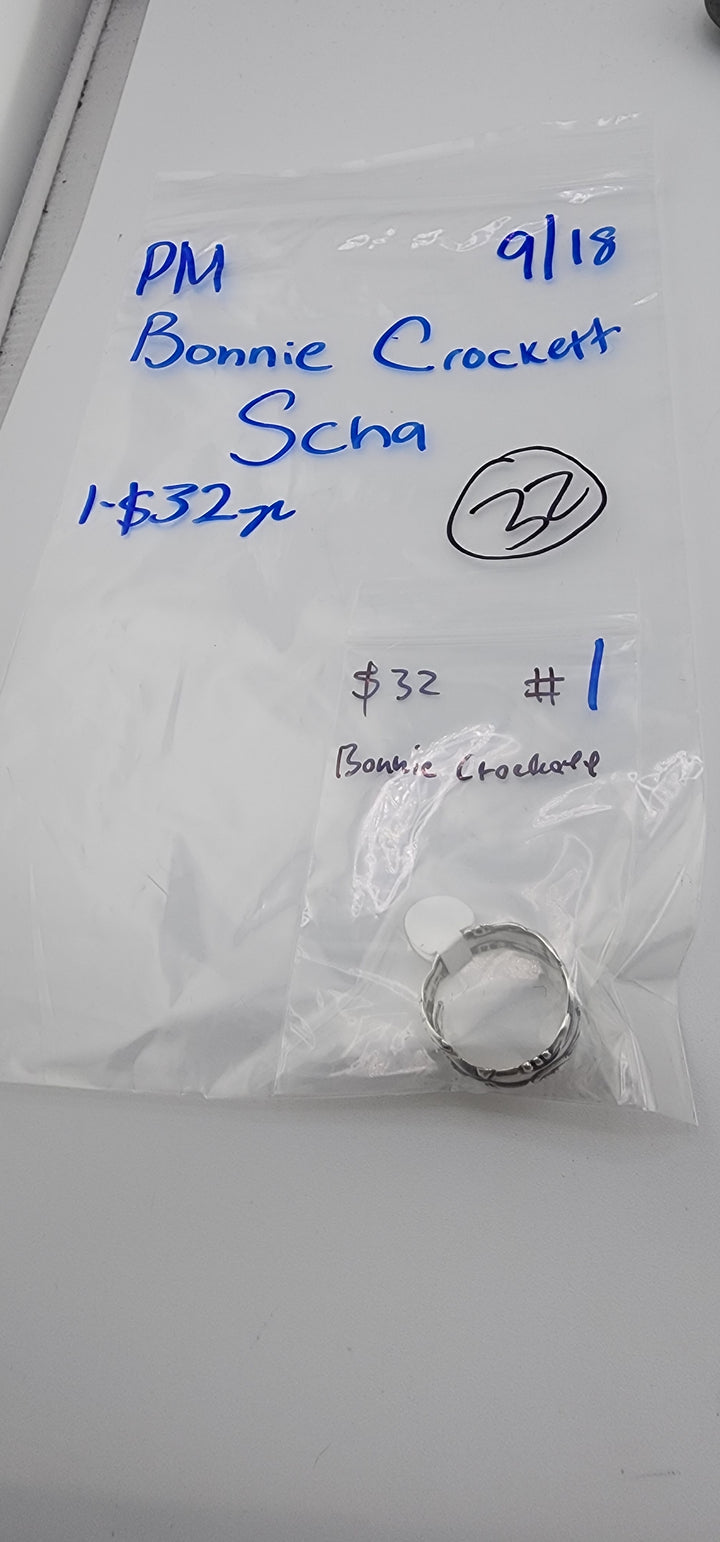 PM SHOW 48HR - RESERVED FOR: Bonnie Crockett Crockett Scha - 9/18/2025 FL tiktok Live Show - 1 Sterling Silver Items