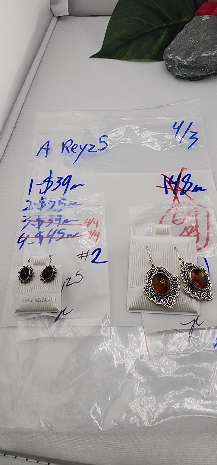 RESERVED FOR: A Reyz5 - 4/3/2025 Tiktok Live Show - 2 Sterling Silver Items