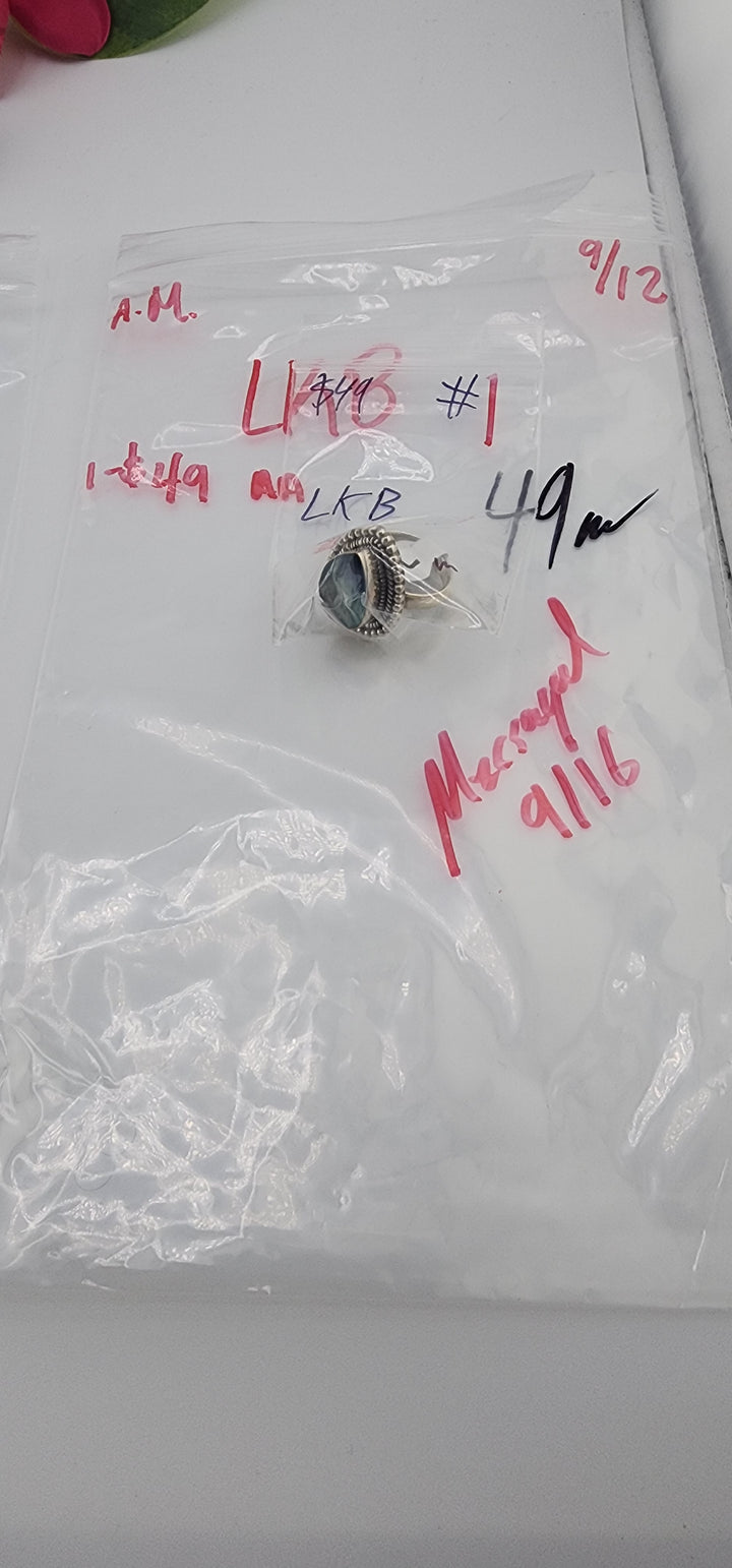 AM SHOW 48HR - RESERVED FOR: LKB - 9/12/2025 FL tiktok Live Show - 1 Sterling Silver Items