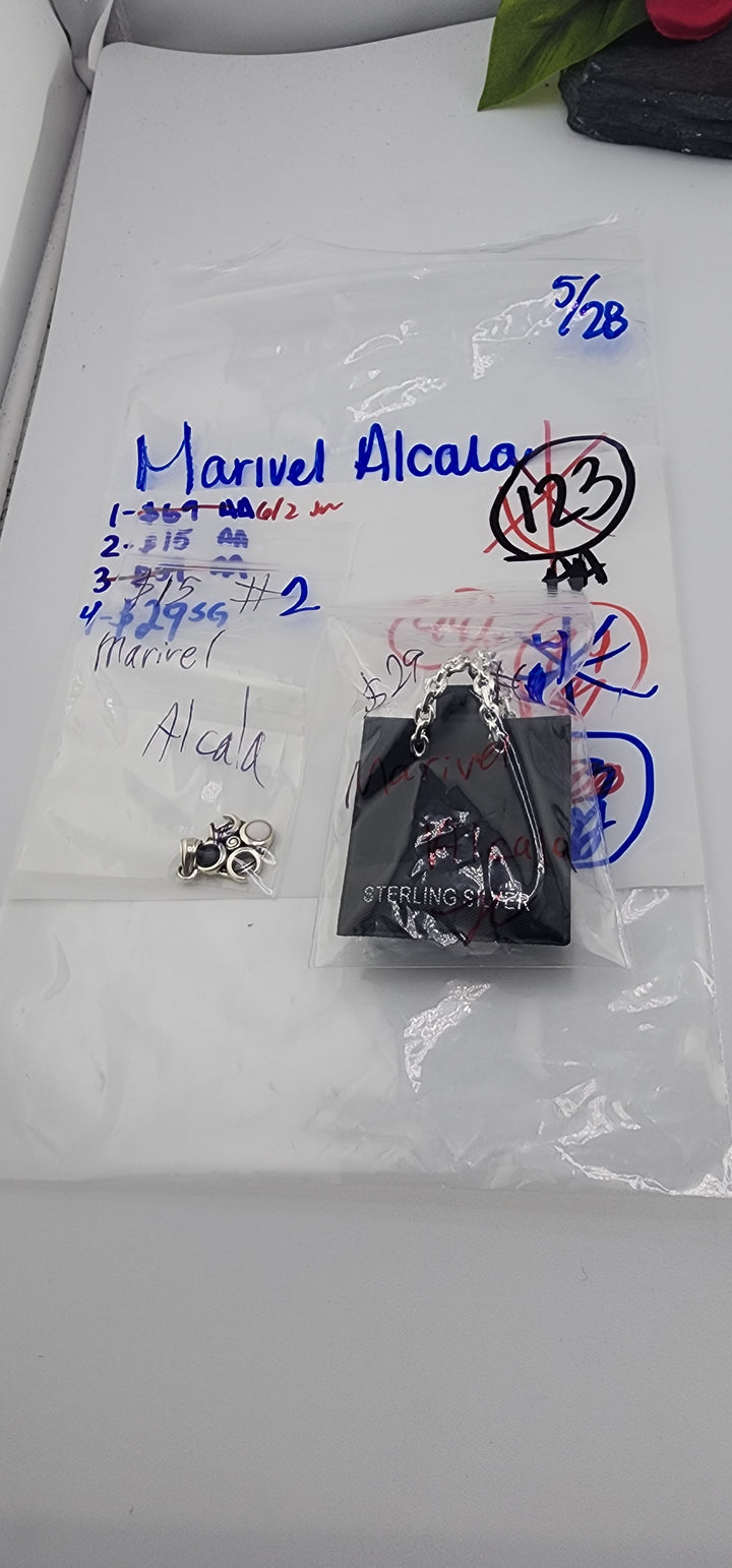RESERVED FOR: Marivel Alcala - 5/28/2025 tiktok Live Show - 2 Sterling Silver Items