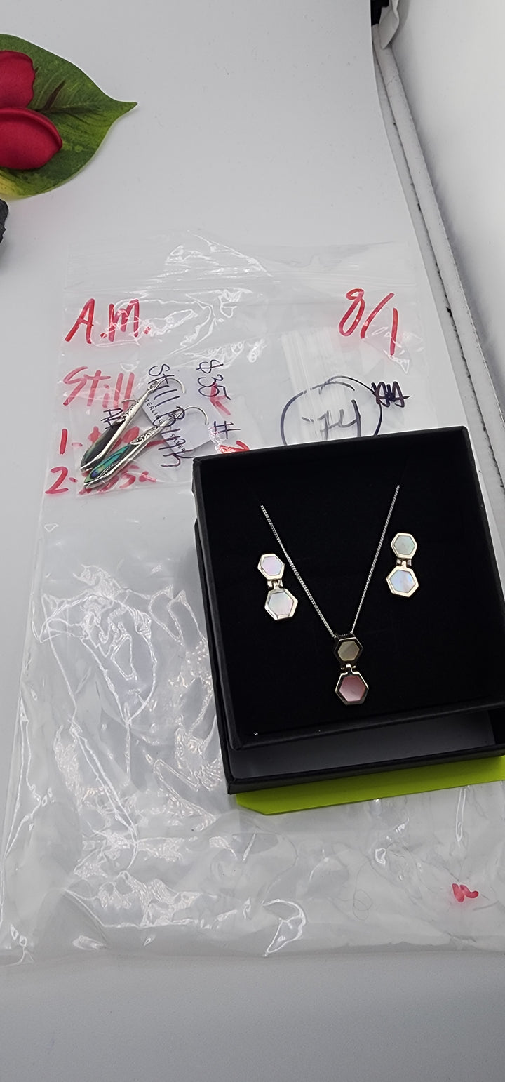 AM SHOW 48HR - RESERVED FOR: Still Bink - 8/1/2025 FL tiktok Live Show - 2 Sterling Silver Items