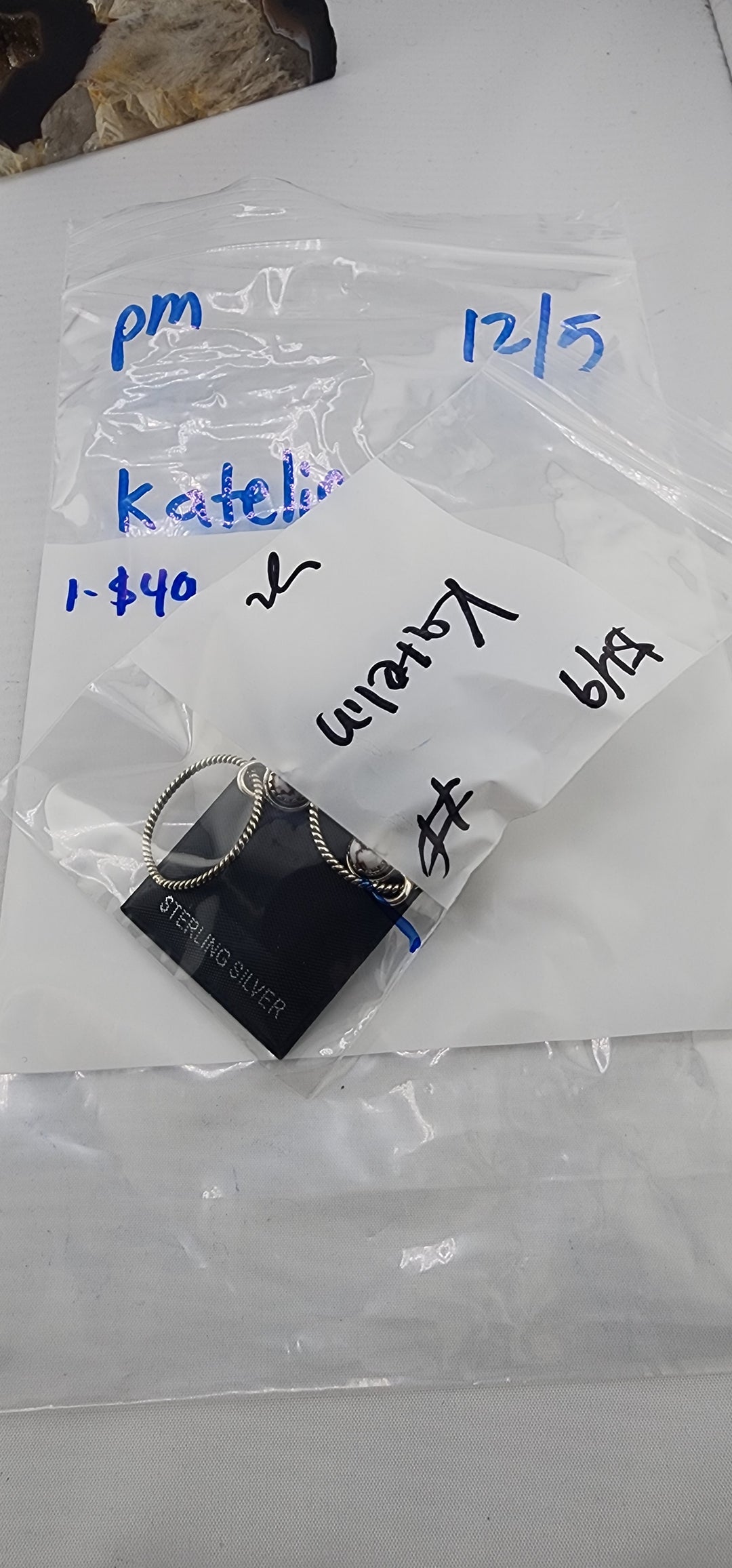 PM SHOW 48HR - RESERVED FOR: Katelin - 12/5/2025 tiktok Live Show - 1 Sterling Silver Items